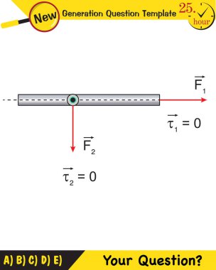 Physics, torque, next generation question template, dumb physics figures, exam question, eps 