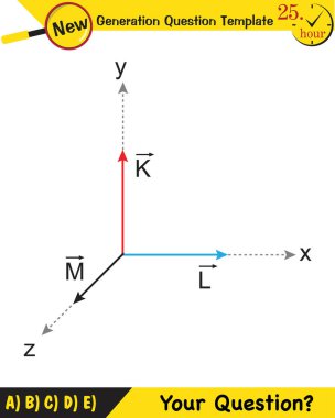 Fizik, vektörlerin konusu, yeni nesil soru şablonu, sizin sorunuz...