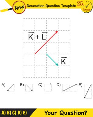 Fizik, vektörlerin konusu, yeni nesil soru şablonu, sizin sorunuz...