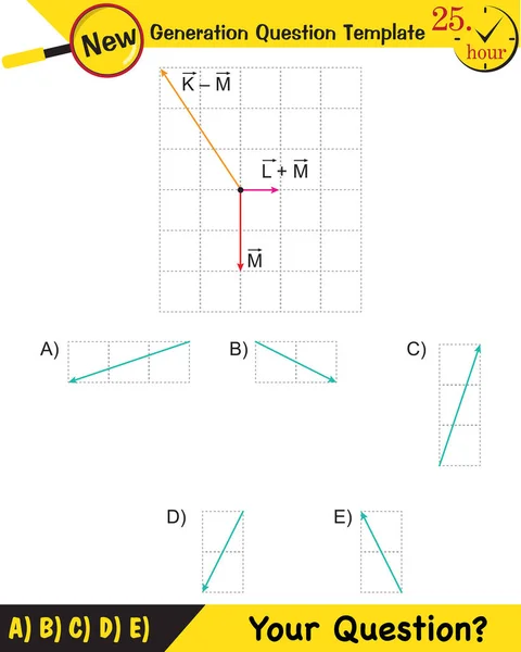 向量的主题 新一代的问题模板 你的问题 — 图库矢量图片