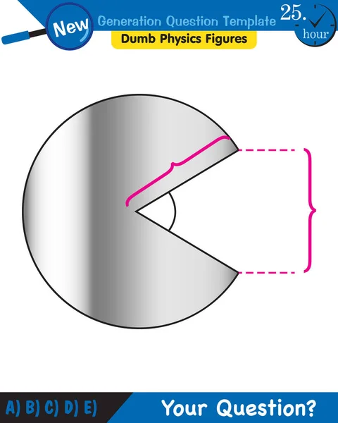 Physics Heat Temperature Heating Substances Next Generation Question Template Dumb — Vector de stock