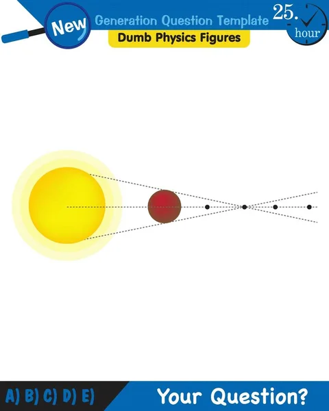 Physics Light Enlightenment Refraction Light Convex Concave Lenses Next Generation — Stock Vector