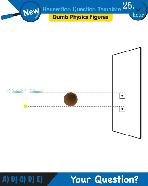 Physics Light Enlightenment Refraction Light Convex Concave Lenses Next Generation — Stockvector