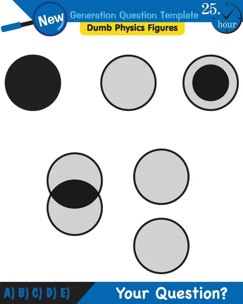 Physics Light Enlightenment Refraction Light Convex Concave Lenses Next Generation — Vetor de Stock