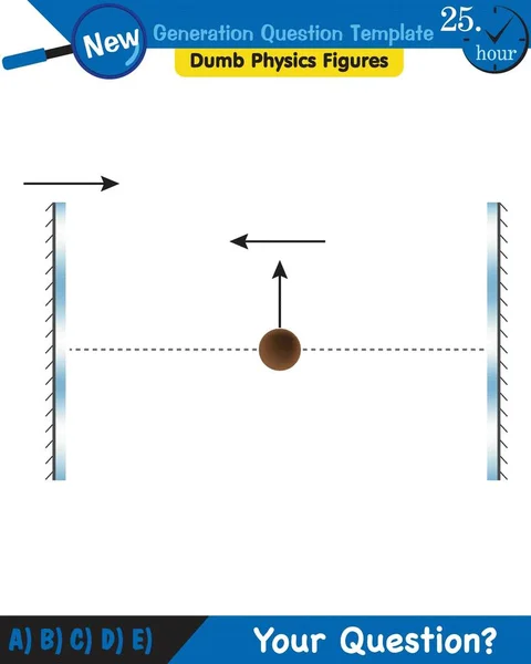 Physics Light Enlightenment Refraction Light Convex Concave Lenses Next Generation — Stockvector