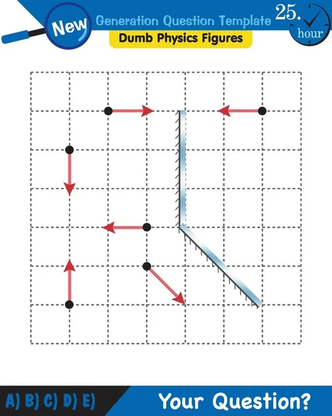 Physics Light Enlightenment Refraction Light Convex Concave Lenses Next Generation — Stockový vektor