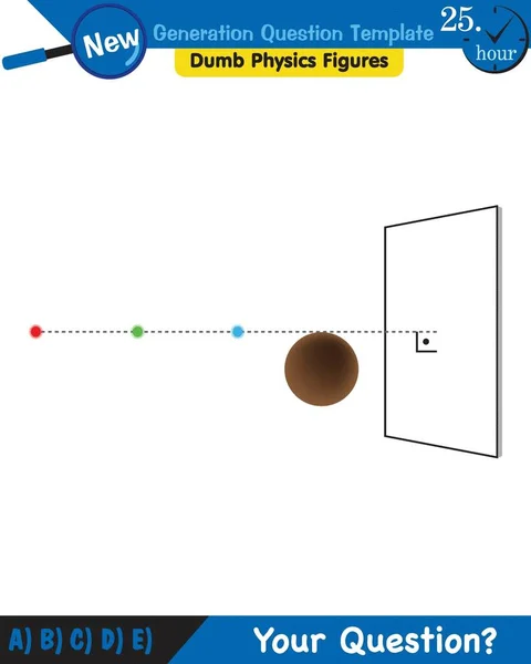 Physics Light Enlightenment Refraction Light Convex Concave Lenses Next Generation — Stock vektor