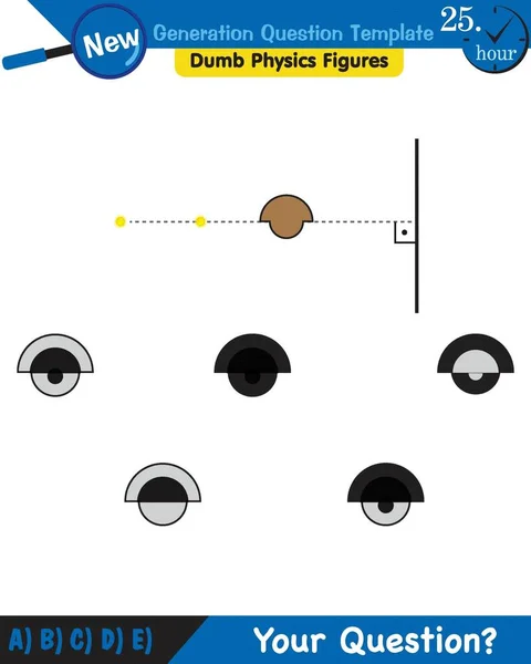 Physics Light Enlightenment Refraction Light Convex Concave Lenses Next Generation — Stock vektor