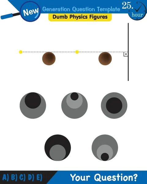 Physics Light Enlightenment Refraction Light Convex Concave Lenses Next Generation — Stock vektor