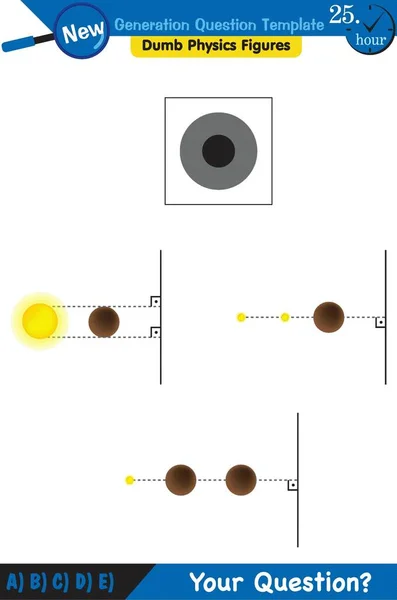 Physics Light Enlightenment Refraction Light Convex Concave Lenses Next Generation — Stockový vektor