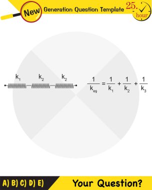 Fizik Eğitimi İllüstrasyonları, Hareketler, Hareket Kanunları, Basit Makineler, Yaylar, Makaralar, Vites, Mühürlü uçaklar, gelecek nesil soru şablonu,