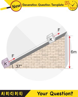 Fizik Eğitimi İllüstrasyonları, Hareketler, Hareket Kanunları, Basit Makineler, Yaylar, Makaralar, Vites, Mühürlü uçaklar, gelecek nesil soru şablonu,