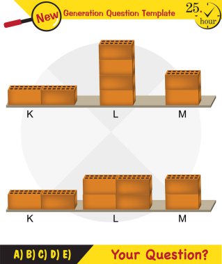 Physics, pressure of solids, next generation question template, dumb physics figures, exam question, eps