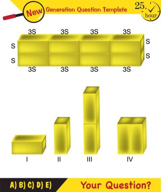 Physics, pressure of solids, next generation question template, dumb physics figures, exam question, eps