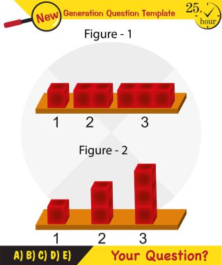Physics, pressure of solids, next generation question template, dumb physics figures, exam question, eps