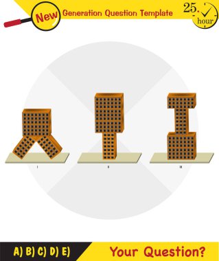 Physics, pressure of solids, next generation question template, dumb physics figures, exam question, eps