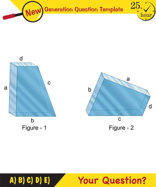 Physics Pressure Solids Next Generation Question Template Dumb Physics Figures — 스톡 벡터