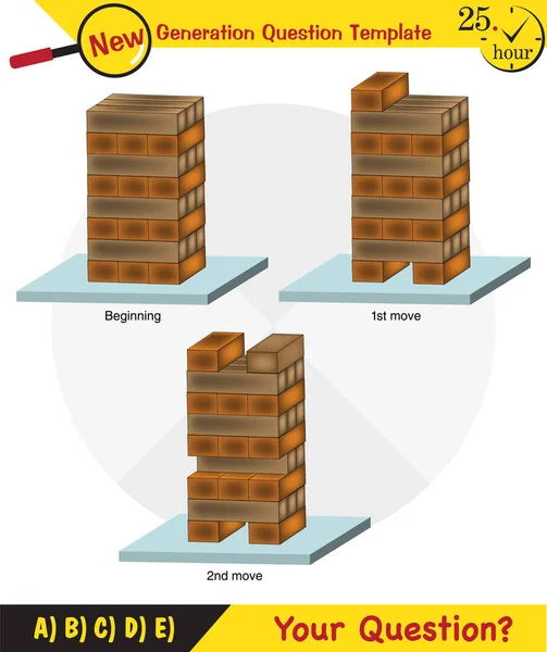 Physics Pressure Solids Next Generation Question Template Dumb Physics Figures — ストックベクタ