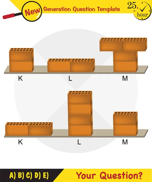 Physics Pressure Solids Next Generation Question Template Dumb Physics Figures — Image vectorielle