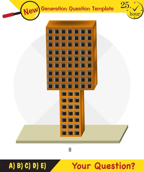 Physics Pressure Solids Next Generation Question Template Dumb Physics Figures — Vector de stock