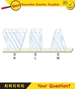 Physics, pressure and lifting force, pressure of stagnant waters, archimedes principle, pressure of liquids, containers filled with water, next generation question template, dumb physics figures, exam question, eps 