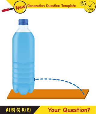 Physics, pressure and lifting force, pressure of stagnant waters, archimedes principle, pressure of liquids, containers filled with water, next generation question template, dumb physics figures, exam question, eps 