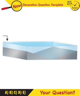 Physics, pressure and lifting force, pressure of stagnant waters, archimedes principle, pressure of liquids, containers filled with water, next generation question template, dumb physics figures, exam question, eps 