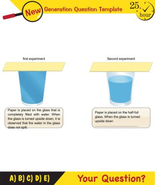 Physics, pressure and lifting force, pressure of stagnant waters, archimedes principle, pressure of liquids, containers filled with water, next generation question template, dumb physics figures, exam question, eps 