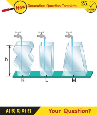 Physics, pressure and lifting force, pressure of stagnant waters, archimedes principle, pressure of liquids, containers filled with water, next generation question template, dumb physics figures, exam question, eps 