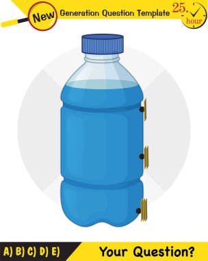 Physics, pressure and lifting force, pressure of stagnant waters, archimedes principle, pressure of liquids, containers filled with water, next generation question template, dumb physics figures, exam question, eps 