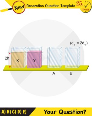 Physics, pressure and lifting force, pressure of stagnant waters, archimedes principle, pressure of liquids, containers filled with water, next generation question template, dumb physics figures, exam question, eps 