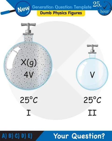 Física Presión Líquidos Gases Experiencia Física Que Confirma Que Líquidos — Vector de stock