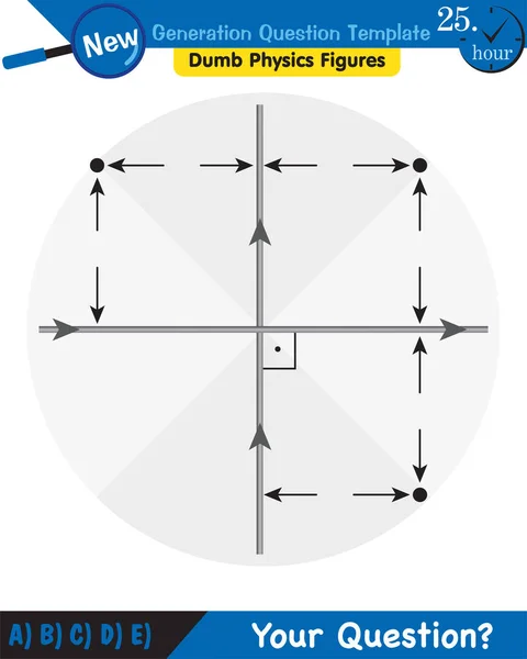 Physics Magnets Electromagnetic Field Magnetic Force Polar Magnet Schemes Educational — Vector de stock