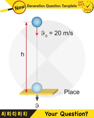 Fizik, kuvvet ve hareketin vektör çizimi, vektörler, çekim, yeni nesil soru şablonu, sınav sorusu, eps