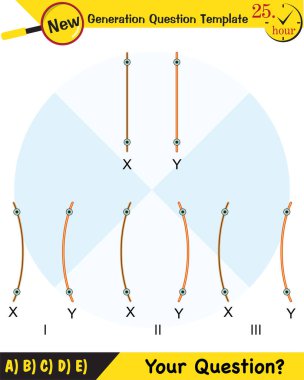Fizik, Manyetik alan, Elektromanyetik alan ve manyetik kuvvet, Kutup mıknatıs şemaları, Eğitimsel manyetizma fizik vektörü, Manyetik alan dünyası, gelecek nesil soru şablonu, sınav sorusu,