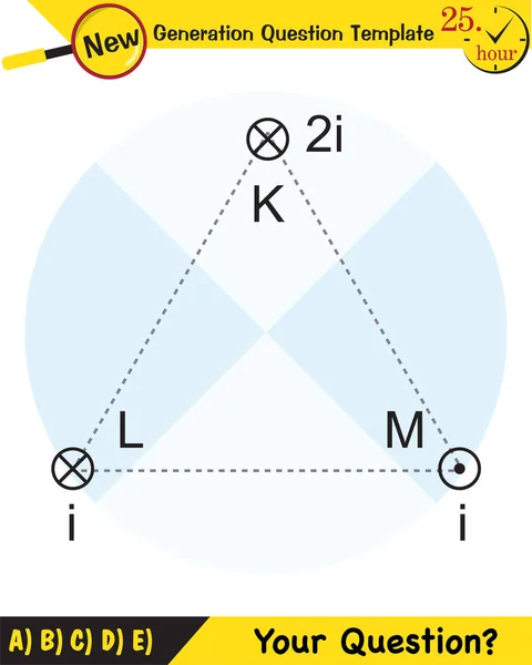 Physik Magnetfeld Elektromagnetisches Feld Und Magnetkraft Polarmagnet Systeme Pädagogischer Magnetismus — Stockvektor