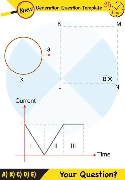 Fisica Campo Magnetico Campo Elettromagnetico Forza Magnetica Schemi Magnetici Polari — Vettoriale Stock