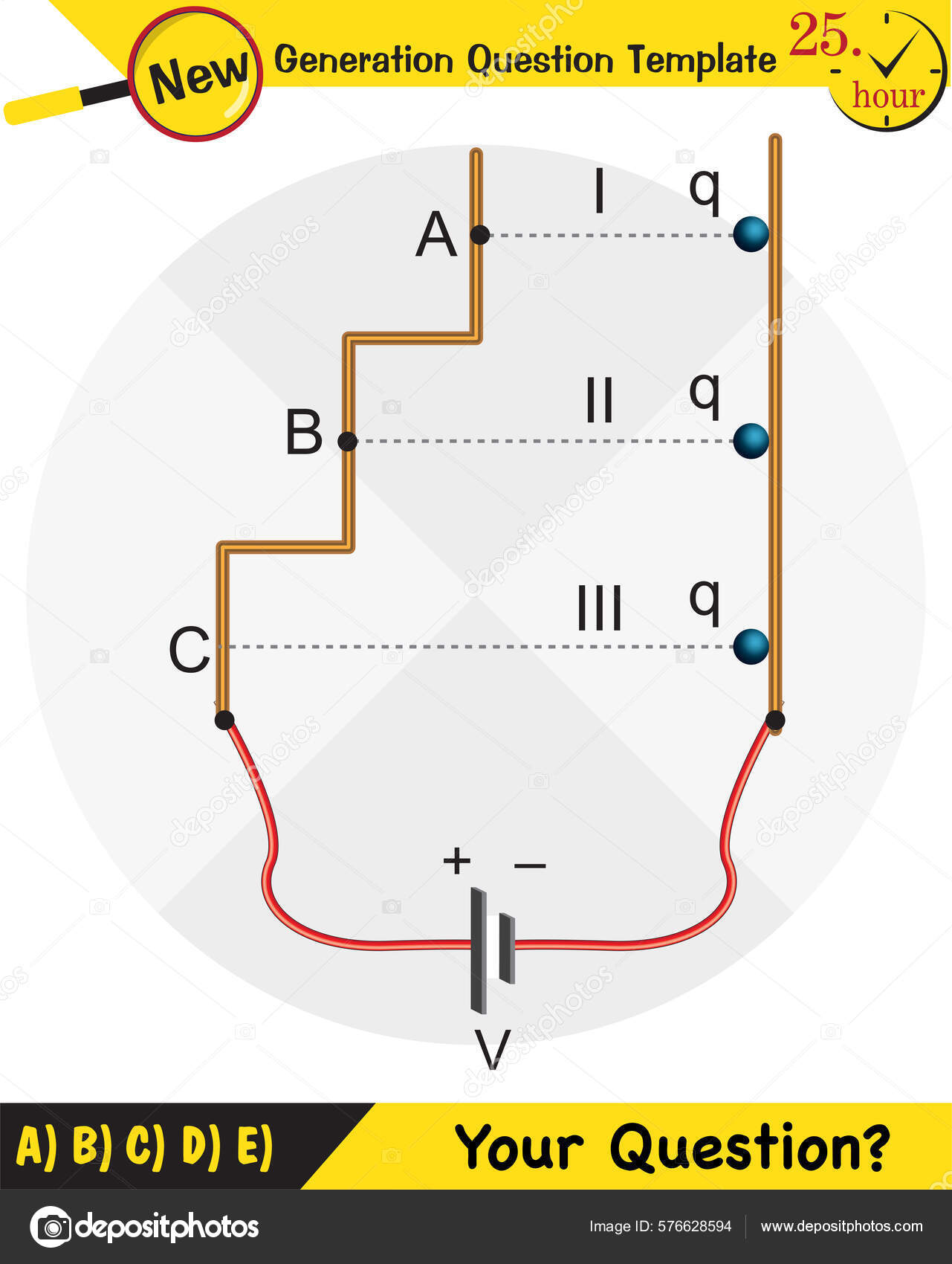 Physics Parallel Plate Capacitor Circuit Capacitors Circuit Elements