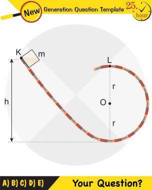 Fizik, konum ve hız vektörleri ve açıları değişen dairesel hareket, yeni nesil soru şablonu, sınav sorusu,