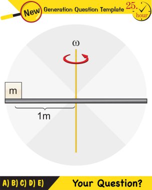Fizik, konum ve hız vektörleri ve açıları değişen dairesel hareket, yeni nesil soru şablonu, sınav sorusu,