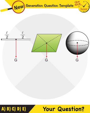 Physics, center of mass, next generation question template, dumb physics figures, exam question, eps