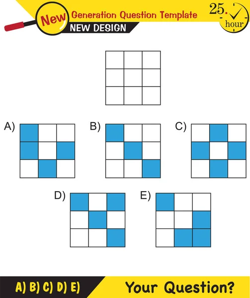 Chemistry Lecture Notes Mixtures Topic Next Generation Question Template Eps — Vettoriale Stock