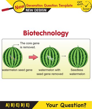 Science and technology, biotechnological products, next generation question template, exam question, eps