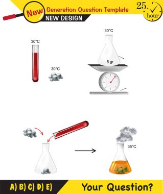 Kimya Dersleri Notları, Karışımlar konusu, kimyasal reaksiyonlar, vektör, öğretmenler için, yeni nesil soru şablonu, eps 