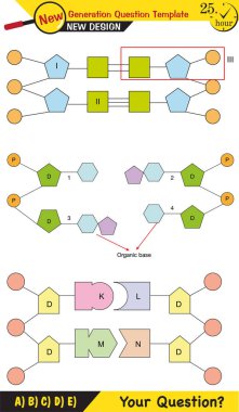 Biology, DNA helix, DNA replication, next generation question template, dumb physics figures, exam question, eps 
