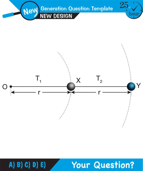 Fysik Enhetlig Cirkulär Rörelse Med Växlande Position Och Hastighet Vektorer — Stock vektor