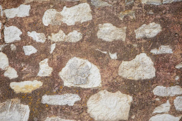 Schöne Beige Steinmauer Hintergrund Nahaufnahme — Stockfoto