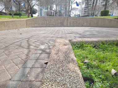 Güzel Yeşil Park Manzarası