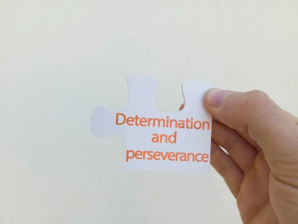 Puzzle Motivation Pour Les Entrepreneurs Surmonter Les Obstacles — Photo