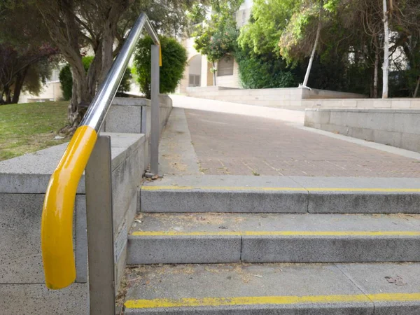 Modern Stairs Railing Outdoors —  Fotos de Stock